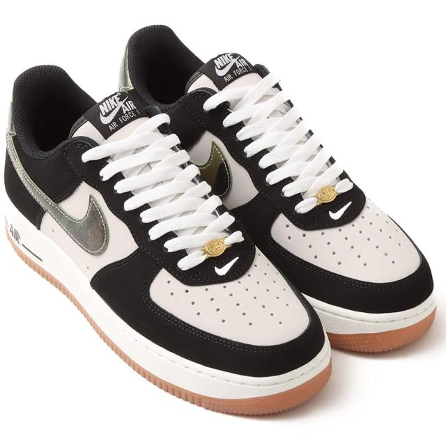 [ナイキ] エア フォース 1 ロー レトロ [AIR FORCE 1 LOW RETRO] ホワイト/ガムミディアムブラウン/サミットホワイト/ブラック HQ1967-100