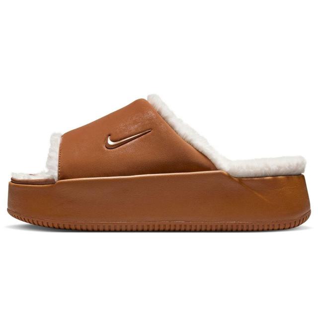 [ナイキ] カーム エレベーション ファー [W CALM ELEVATION FUR] ライトブラウン/クリーム HV8560-200