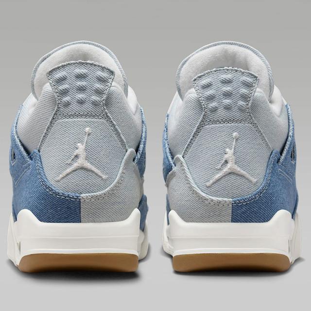 [ナイキ] エア ジョーダン 4 レトロ [W AIR JORDAN 4 RETRO "Worn Blue"] セイル/ガムライトブラウン/ウォーンブルー/セイル IB6716-100_4
