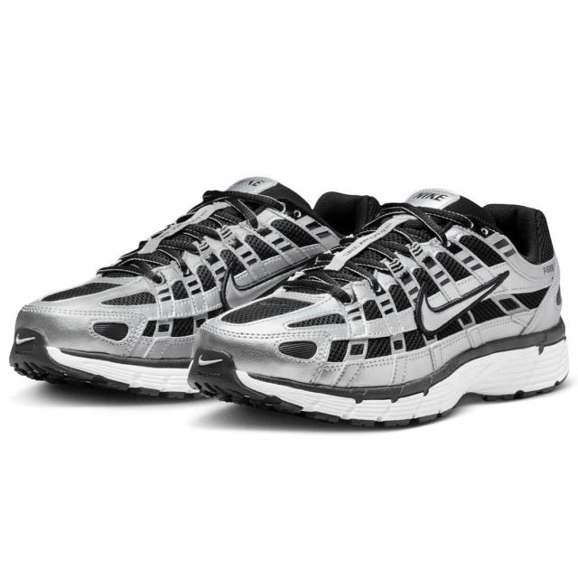 [ナイキ] P-6000 [W P-6000] シルバー/ブラック BV1021-013