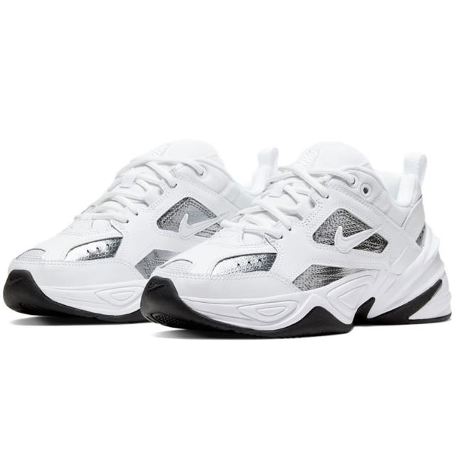 [ナイキ] M2K テクノ エッセンシャル [W M2K TEKNO ESS] ホワイト/メタリックシルバー/ブラック/ホワイト CJ9583-100