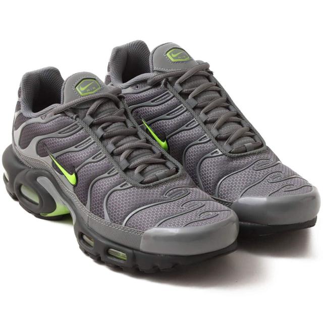 [ナイキ] エア マックス プラス [AIR MAX PLUS] スモークグレー/ダークスモークグレー/ブラック/ボルト DM0032-026