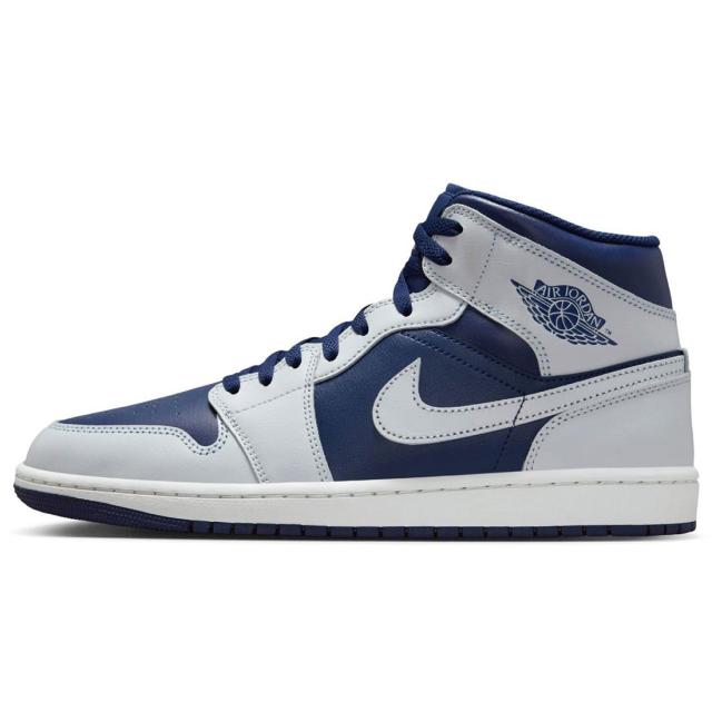 [ナイキ] エア ジョーダン 1 ミッド [AIR JORDAN 1 MID] ブルー/ピュアプラチナム DQ8426-403_1