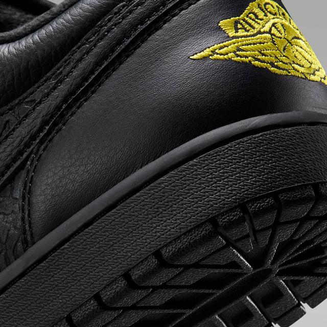 [ナイキ] エア ジョーダン 1 ロー SE [AIR JORDAN 1 LOW SE] ブラック/アンスラサイト/ツアーイエロー IM6568-010