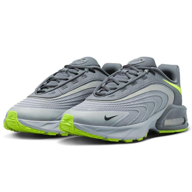 [ナイキ] エア マックス ファイア [AIR MAX FIRE] ライトグレー/グレー/イエロー IO4510-004