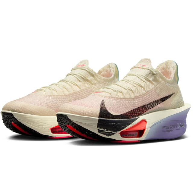 [ナイキ] アルファフライ 3 [W Alphafly 3] ココナッツミルク/ダスティーアメシスト/グレイシャーブルー/オフノワール FD8315-101