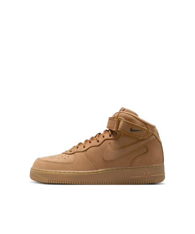 [ナイキ] エア フォース 1 MID [AIR FORCE 1 MID] フラックス/アウトドアグリーン/フラックス 715889-200