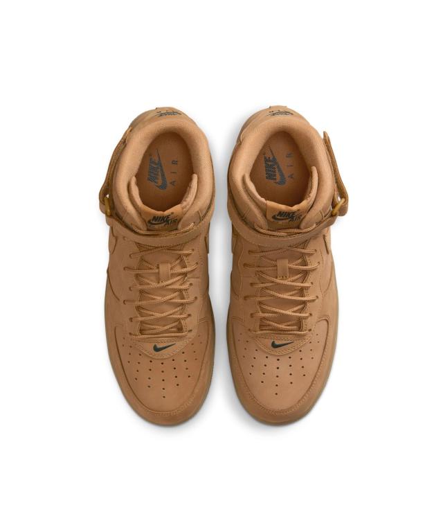 [ナイキ] エア フォース 1 MID [AIR FORCE 1 MID] フラックス/アウトドアグリーン/フラックス 715889-200