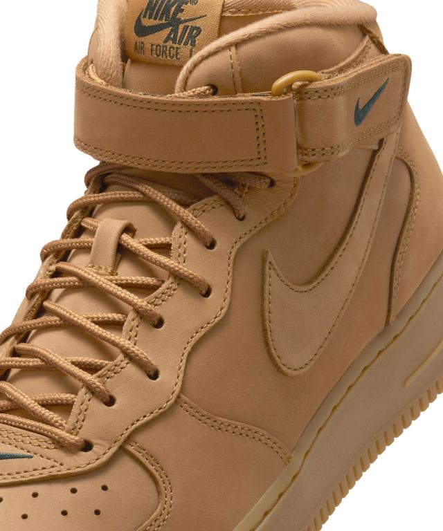 [ナイキ] エア フォース 1 MID [AIR FORCE 1 MID] フラックス/アウトドアグリーン/フラックス 715889-200