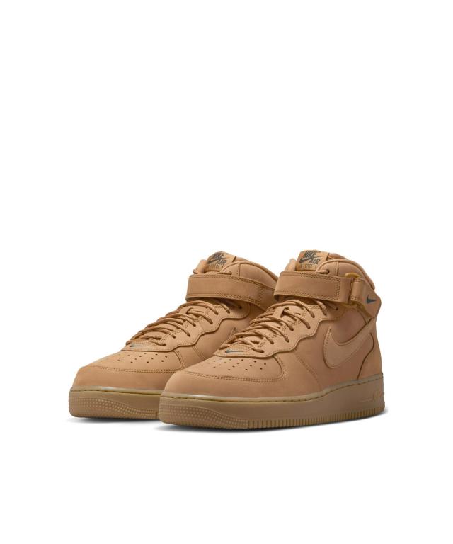 [ナイキ] エア フォース 1 MID [AIR FORCE 1 MID] フラックス/アウトドアグリーン/フラックス 715889-200