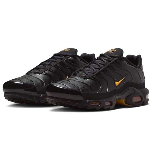[ナイキ] エア マックス プラス プレミアム [AIR MAX PLUS PRM] ブラック/メタリックローズゴールド/レーザーオレンジ IF4390-001
