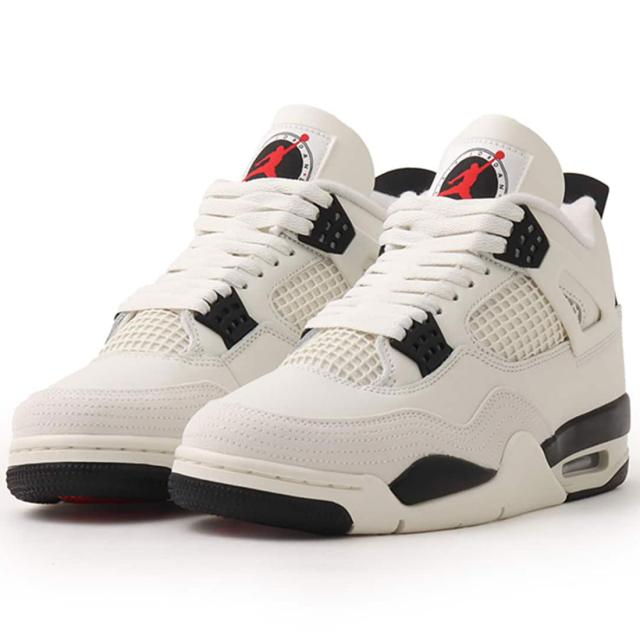 [ナイキ] エア ジョーダン 4 レトロ [AIR JORDAN 4 RETRO "Flight Club"] セイル/ブラック/レッド IM4002-100 27,234円