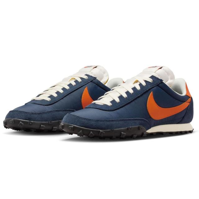 [ナイキ] ワッフル レーサー [WAFFLE RACER] ミッドナイトネイビー/セイル/ココナッツミルク/セーフティオレンジ IM8658-400