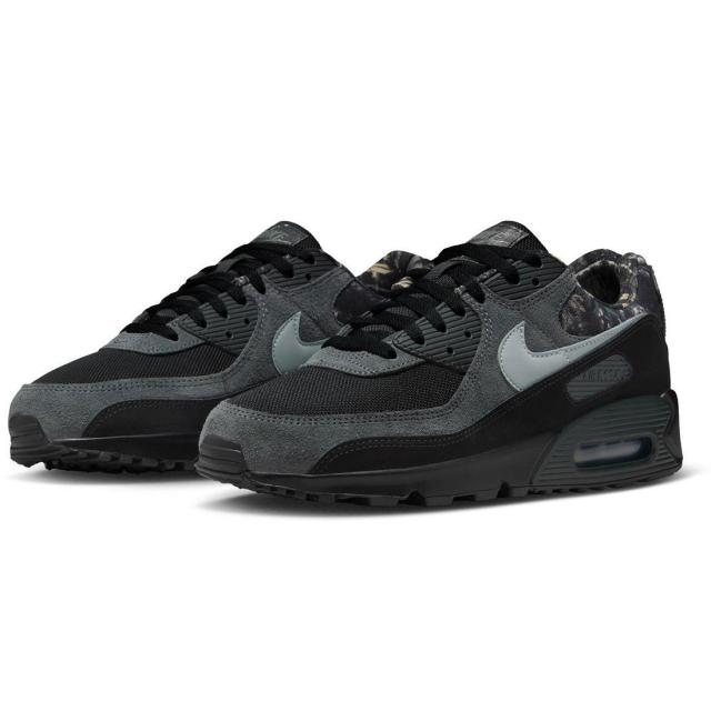 [ナイキ] エア マックス 90 [AIR MAX 90] ブラック/メタリッククールグレー IQ0300-001