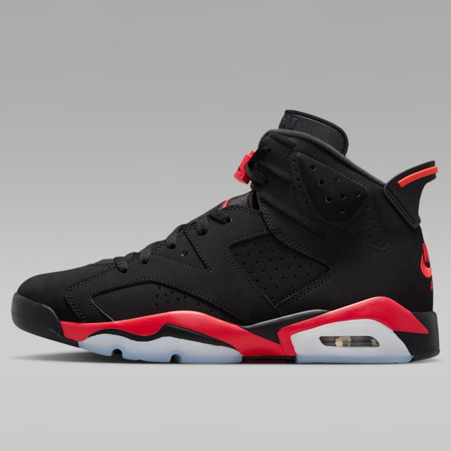 [ナイキ] エア ジョーダン 6 レトロ [AIR JORDAN 6 RETRO "Infrared Salesman"] ブラック/ライトクリムゾン CT8529-001_1