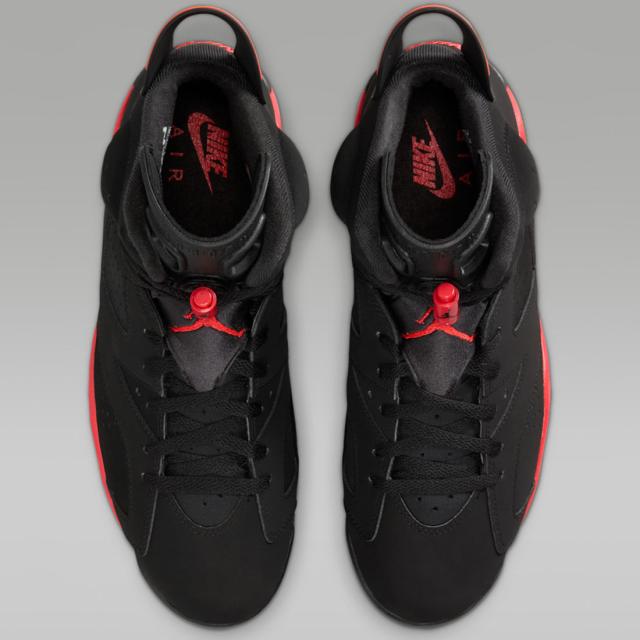 [ナイキ] エア ジョーダン 6 レトロ [AIR JORDAN 6 RETRO "Infrared Salesman"] ブラック/ライトクリムゾン CT8529-001_3