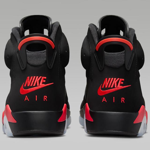 [ナイキ] エア ジョーダン 6 レトロ [AIR JORDAN 6 RETRO "Infrared Salesman"] ブラック/ライトクリムゾン CT8529-001_4