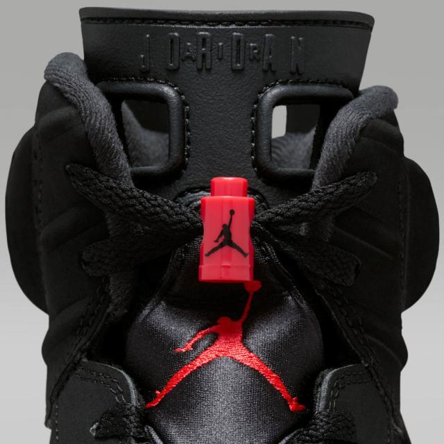 [ナイキ] エア ジョーダン 6 レトロ [AIR JORDAN 6 RETRO "Infrared Salesman"] ブラック/ライトクリムゾン CT8529-001_7