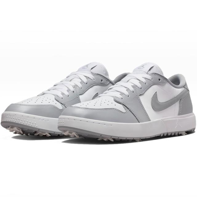[ナイキ] エア ジョーダン 1 ロー G [AIR JORDAN 1 LOW G] ウルフグレー/ホワイト IQ3417-001