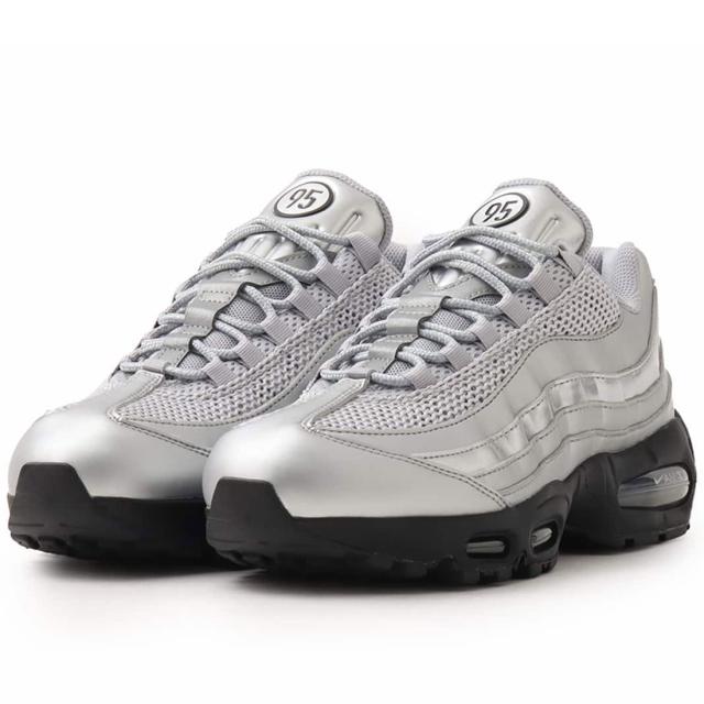 [ナイキ] エア マックス 95 ビッグ バブル [AIR MAX 95 BIG BUBBLE] メタリックシルバー/ブラック/ユニバーシティレッド/ブラック IB6830-002