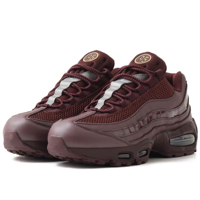 [ナイキ] エア マックス 95 ビッグ バブル [AIR MAX 95 BIG BUBBLE] バーガンディークラッシュ/ブラック/メタリックシルバー/ゴールド IB6830-601