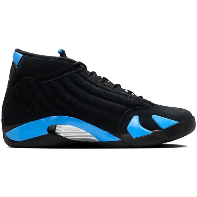 [ナイキ] エア ジョーダン 14 レトロ [AIR JORDAN 14 RETRO "Black/University Blue"] ブラック/ユニバーシティブルー/シルバー/ホワイト 487471-007_2