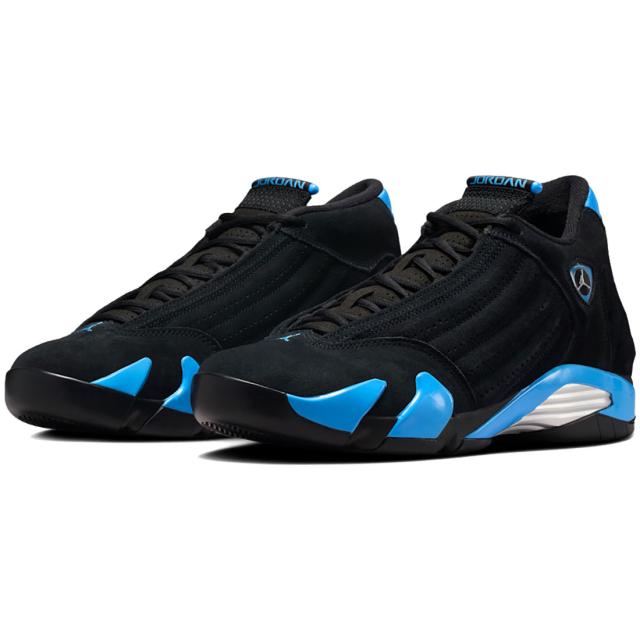 [ナイキ] エア ジョーダン 14 レトロ [AIR JORDAN 14 RETRO "Black/University Blue"] ブラック/ユニバーシティブルー/シルバー/ホワイト 487471-007_4