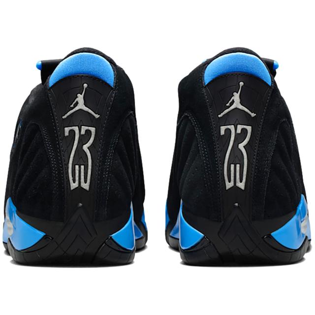[ナイキ] エア ジョーダン 14 レトロ [AIR JORDAN 14 RETRO "Black/University Blue"] ブラック/ユニバーシティブルー/シルバー/ホワイト 487471-007_5