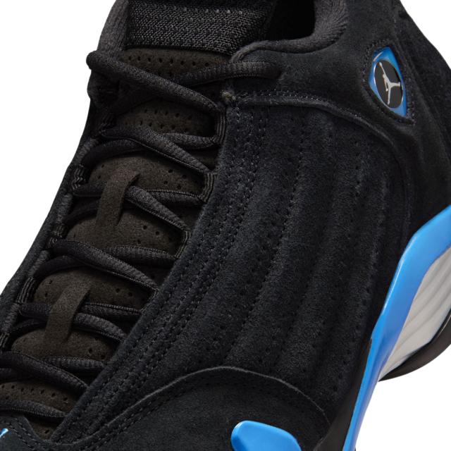 [ナイキ] エア ジョーダン 14 レトロ [AIR JORDAN 14 RETRO "Black/University Blue"] ブラック/ユニバーシティブルー/シルバー/ホワイト 487471-007_6