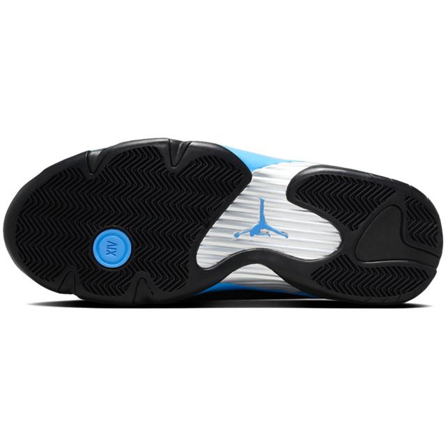 [ナイキ] エア ジョーダン 14 レトロ [AIR JORDAN 14 RETRO "Black/University Blue"] ブラック/ユニバーシティブルー/シルバー/ホワイト 487471-007_8
