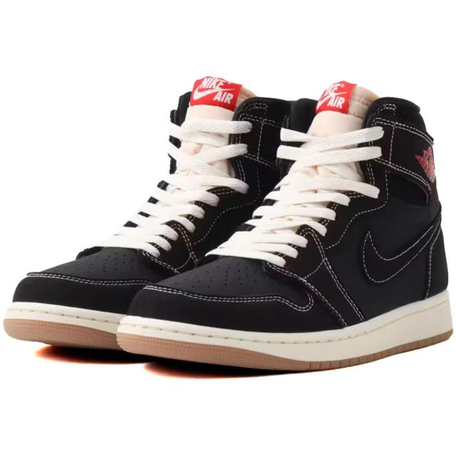 [ナイキ] エア ジョーダン 1 レトロ ハイ オリジナル [AIR JORDAN 1 RETRO HIGH ORIGINAL FLIGHT CLUB] ブラック/セイル/ブラウン/レッド II9811-001