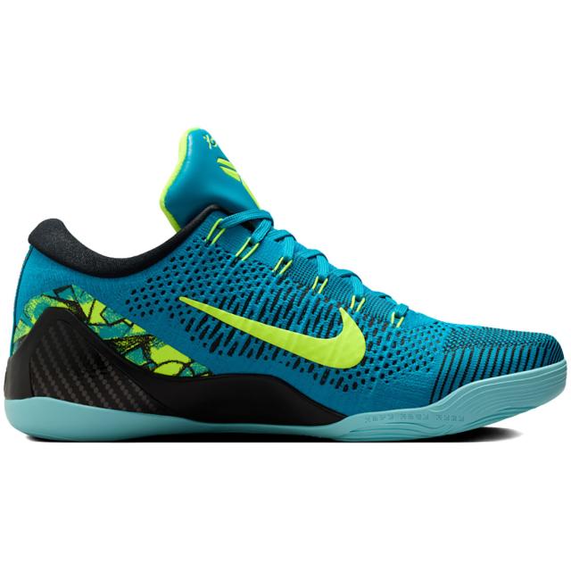 [ナイキ] コービー 9 エリート ロー プロトロ [KOBE 9 ELITE LOW PROTRO] ネオターコイズ/ボルト IO3673-400_2