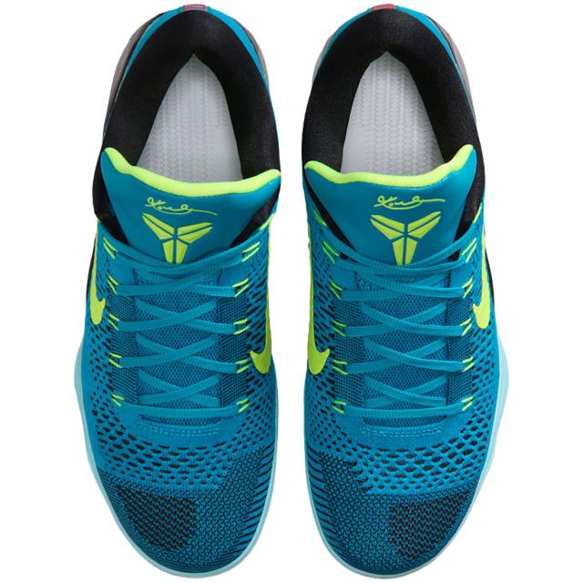 [ナイキ] コービー 9 エリート ロー プロトロ [KOBE 9 ELITE LOW PROTRO] ネオターコイズ/ボルト IO3673-400_3