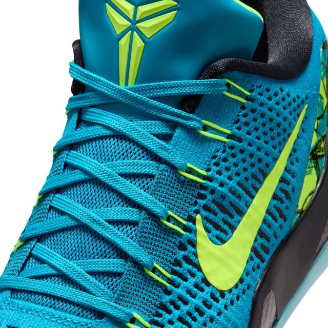 [ナイキ] コービー 9 エリート ロー プロトロ [KOBE 9 ELITE LOW PROTRO] ネオターコイズ/ボルト IO3673-400_6