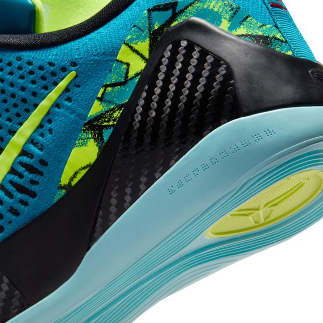 [ナイキ] コービー 9 エリート ロー プロトロ [KOBE 9 ELITE LOW PROTRO] ネオターコイズ/ボルト IO3673-400_7