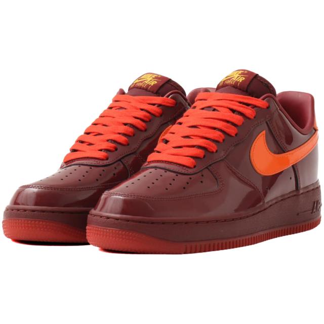 [ナイキ] エア フォース 1 ロー [AIR FORCE 1 LOW] ダークチームレッド/セーフティオレンジ/チャレンジレッド/ユニバーシティゴールド IO4489-601