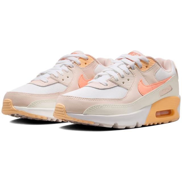 [ナイキ] エア マックス 90 [J AIR MAX 90] ホワイト/チョーク/オレンジフロスト/オレンジパルス IQ0098-102