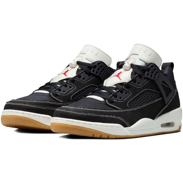 [ナイキ] ジョーダン スパイジーク ロー [JORDAN SPIZIKE LOW] ブラック/ユニバーシティレッド/ガムミディアムブラウン/セイル IR2012-001