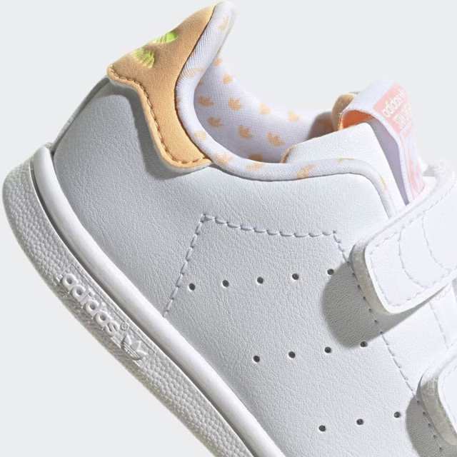 [アディダス]スタンスミス J [W STAN SMITH J] フットウェアホワイト/ピンク/オレンジ GX0554 日本国内正規品 ｜au PAY  マーケット