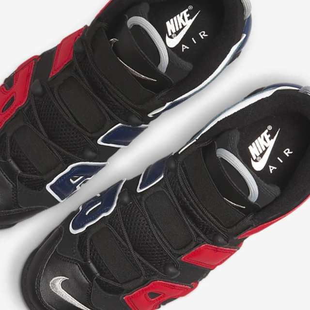 [ナイキ]エア モア アップテンポ 96 [AIR MORE UPTEMPO 96]ブラック/ミッドナイトネイビー/ホワイト/ユニバーシティレッド  DJ4400-001 正｜au PAY マーケット