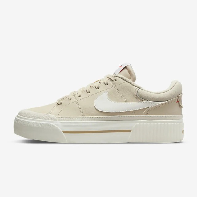 NIKE コートレガシーリフト/pearl white 22cmFILA - スニーカー