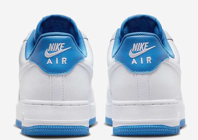 人気定番の Nike Air Force 1 ホワイト ライトブルー 24.5cm