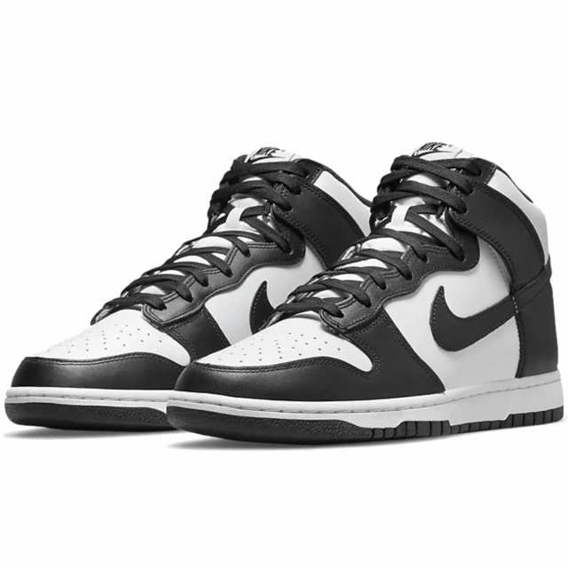 NIKE DUNK HIGH RETRO BLACK AND WHITE