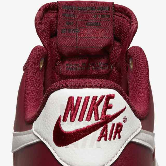 [ナイキ] エア フォース 1 '07 プレミアム 40周年 [AIR FORCE 1 '07 PRM] チームレッド/ジムレッド/チームレッド/セイル  DQ7664-600 日本国内正規品 ナイキ] エア フォース 1 '07 プレミアム 40周年 [AIR FORCE 1 '07 PRM
