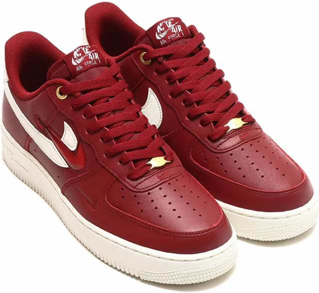 [ナイキ] エア フォース 1 '07 プレミアム 40周年 [AIR FORCE 1 '07 PRM] チームレッド/ジムレッド/チームレッド/セイル  DQ7664-600 日の通販は