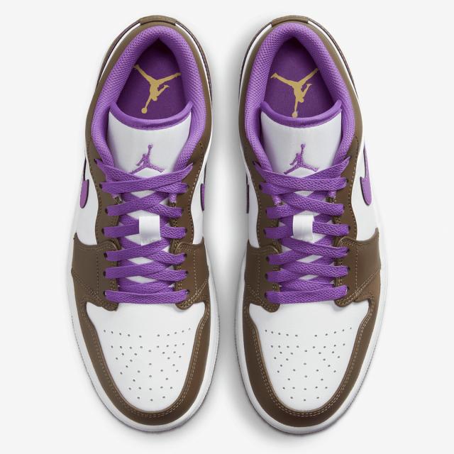 [ナイキ] エア ジョーダン 1 ロー [AIR JORDAN 1 LOW] パロミノ/ホワイト/ワイルドベリー 553558-215 日本国内正規品