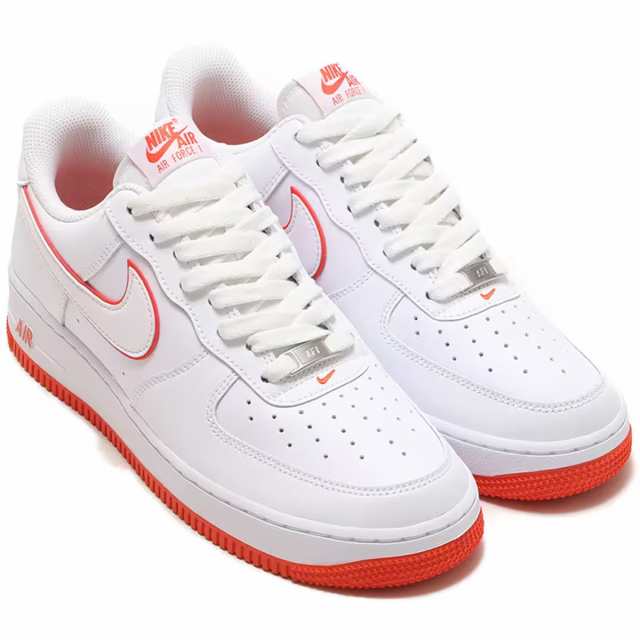 [ナイキ] エア フォース 1 '07 [AIR FORCE 1 '07] ホワイト/ピカンテレッド/ホワイト DV0788-102 日本国内正規品  ｜au PAY マーケット