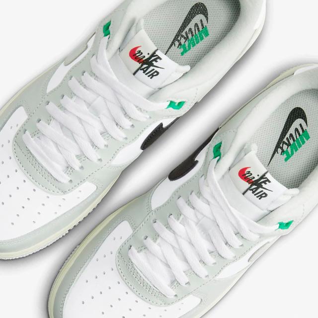 [ナイキ] エア フォース 1 ‘07 LV8 [AIR FORCE 1 ‘07 LV8] ライトシルバー/ボルト/パーティクルグレー/グリーン DZ2522-001 日本国内正規品 ナイキ] エア フォース 1 '07 LV8 [AIR FORCE 1 '07 LV8