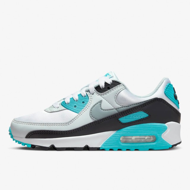 ナイキ] エア マックス 90 [W AIR MAX 90] ホワイト/ティールネビュラ