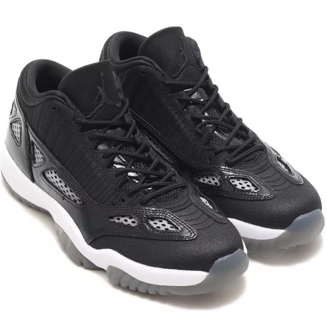 [ナイキ] エア ジョーダン 11 レトロ LOW IE [AIR JORDAN 11 RETRO LOW IE] ブラック/ホワイト/ブラック 919712-001 日本国内正規品